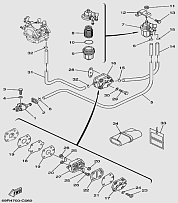 Топливная система 2-Х ТАКТНОГО ПЛМ TITAN TP30AWHS