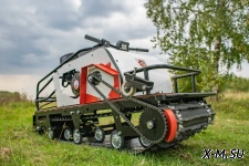 Мотобуксировщик БТС «LONG» 500/15  БЕЗ Э/ЗАП. Loncin (60 Ватт)