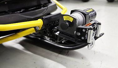 Кронштейн для крепления лебедки под квадрат (черный) S800 5900300