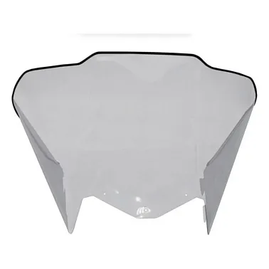 Стекло ветровое для снегохода BRP Tundra LT-550F, LT V-800 (2008-2009 МГ) (выс 45см, тол. 2мм, ПЭТг)